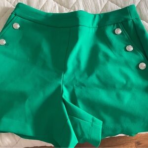Rachel Zoe Stylish Sailor Green Women's Shorts